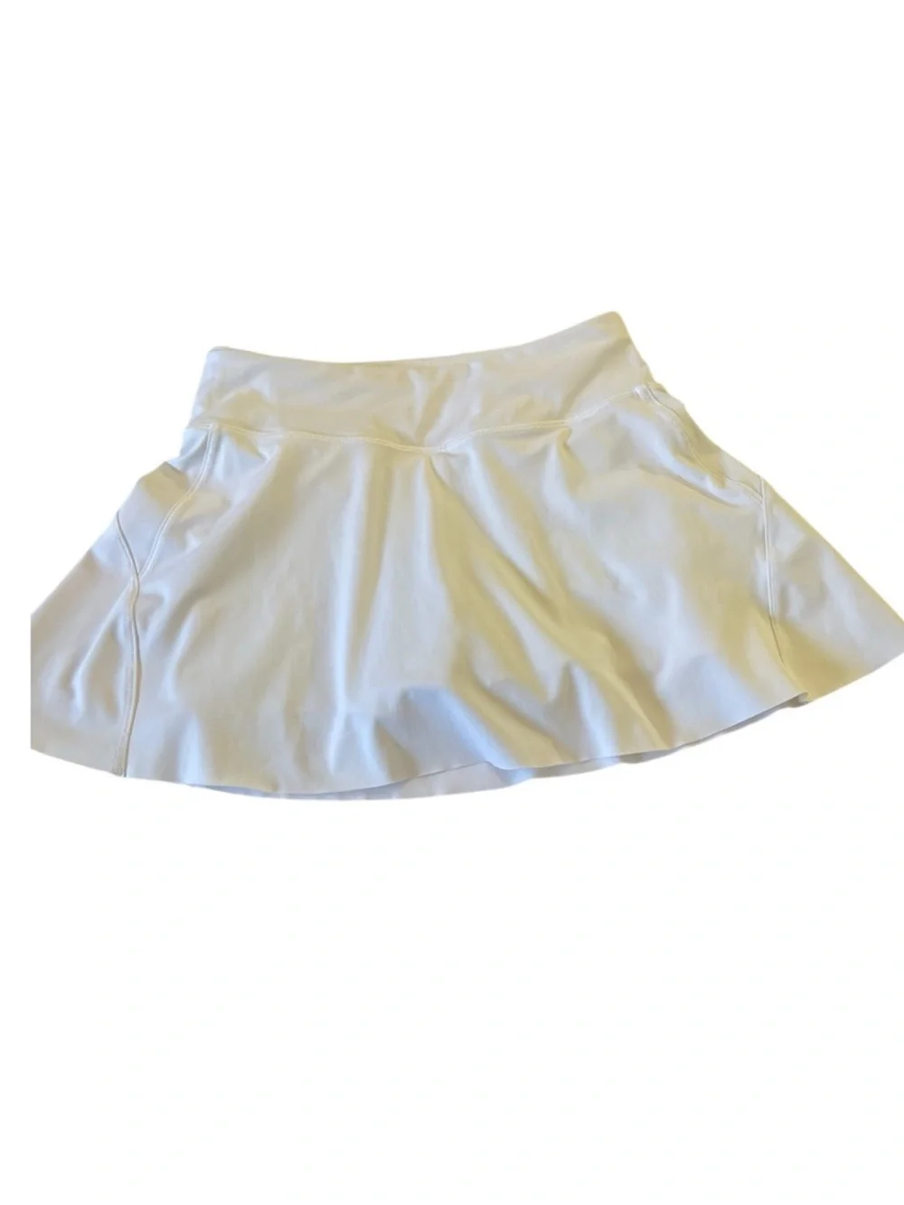 ATHLETA Girl Ace Skort Jupe-Short Ace Sporty Skort White Size 12